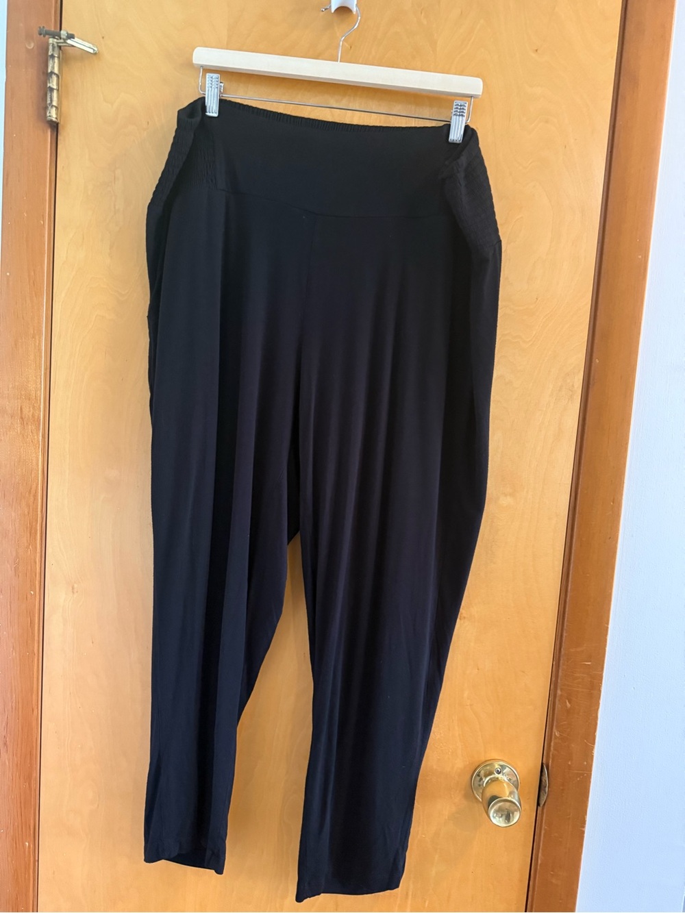 torrid Black Pull-On Wide Waistband Leggings